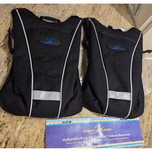 New! Lot of 2 Ocean Kayak Hydration Pack For Backrest